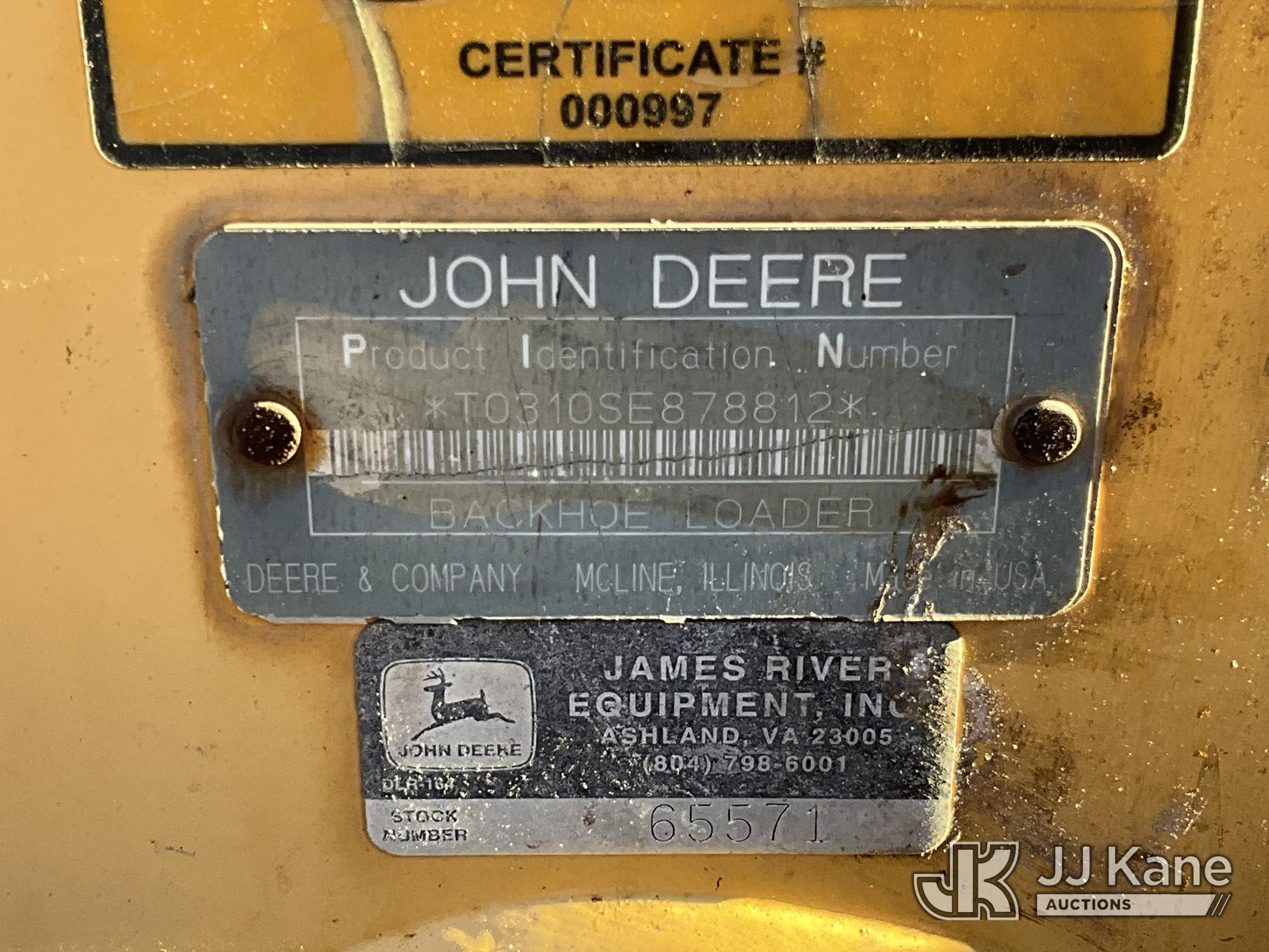 1999 John Deere 310SE 4X4