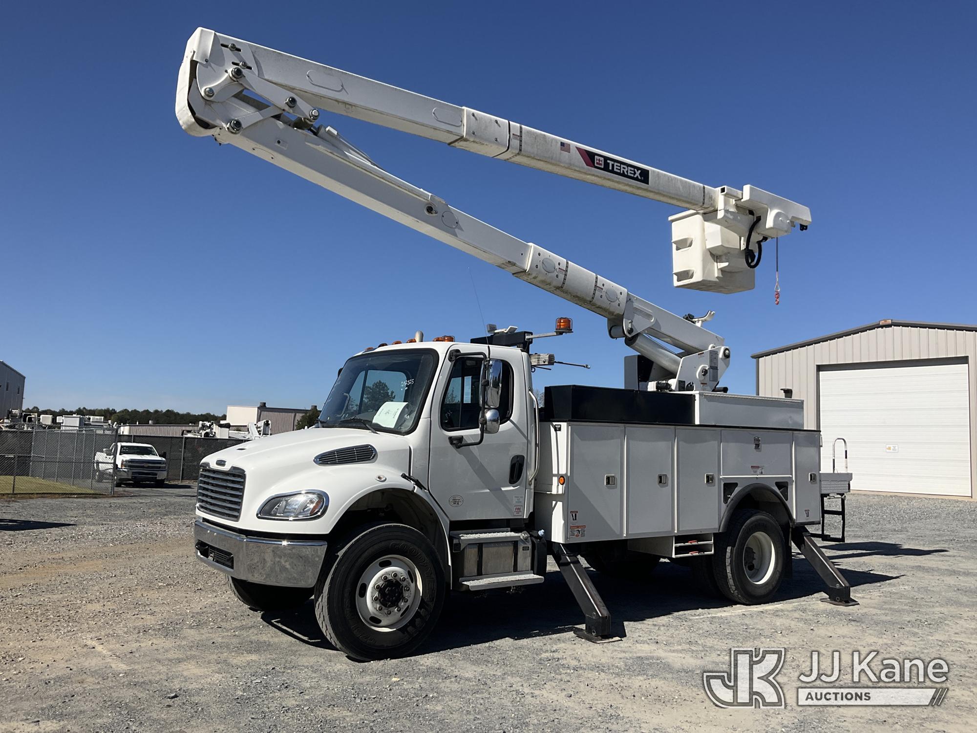 Terex TC55 Material Handling Bucket Truck On 2021 Freightliner M2 106 4X4 Utility Truck (1652823)