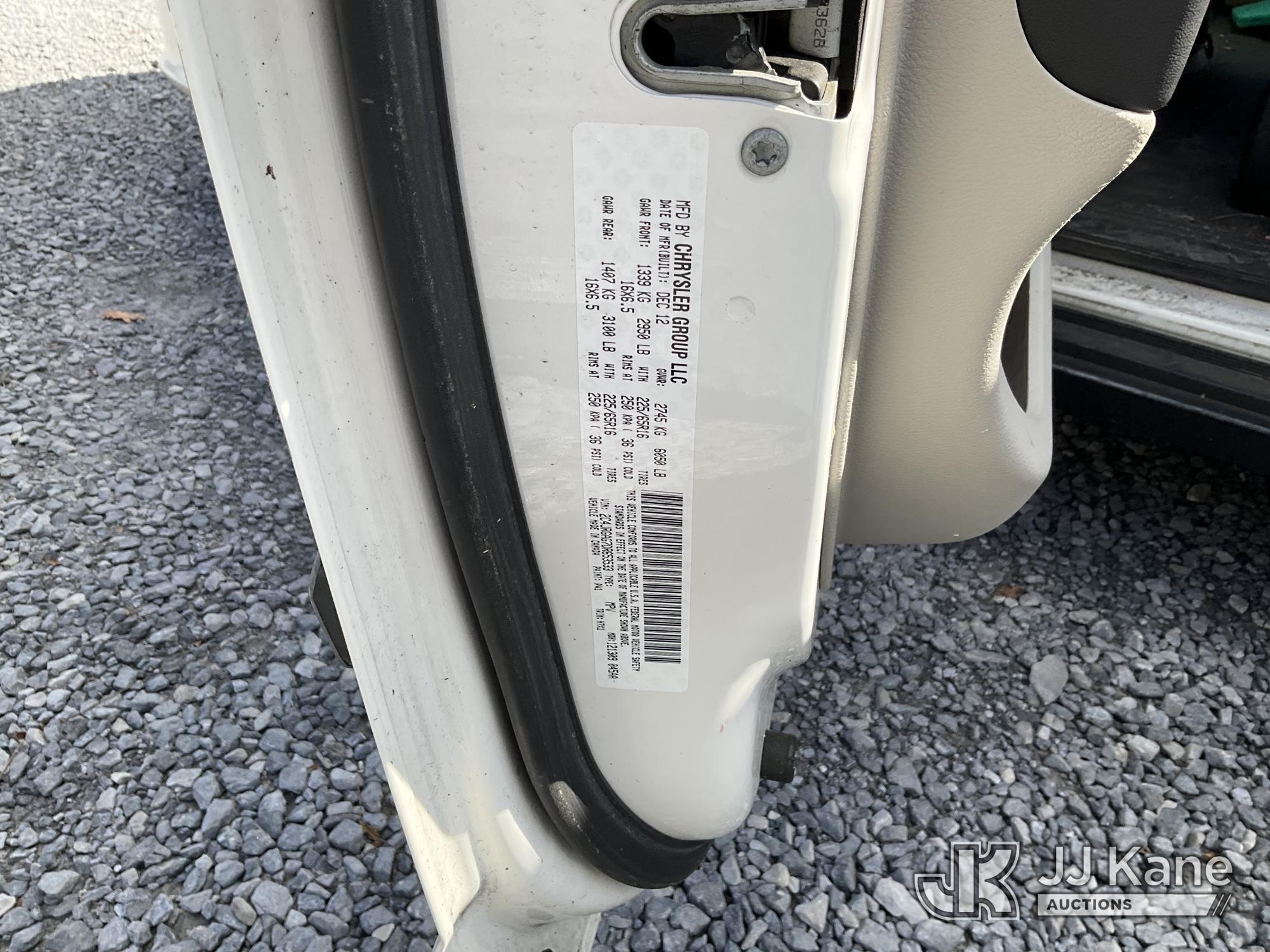 2013 Ram Cargo Van