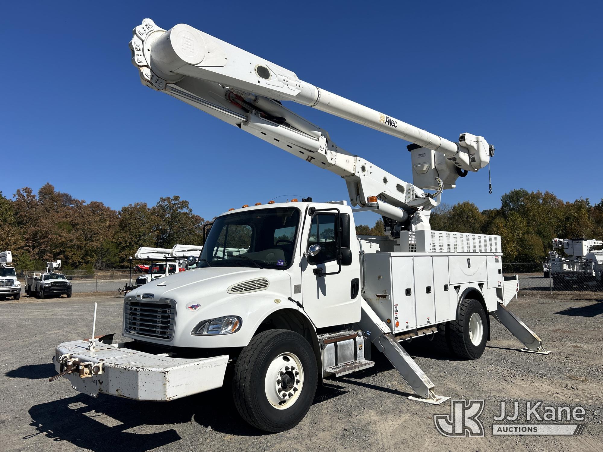 Altec AM55-E Over-Center Material Handling Bucket Truck On 2014 Freightliner M2 106 Utility Truck (1652896)