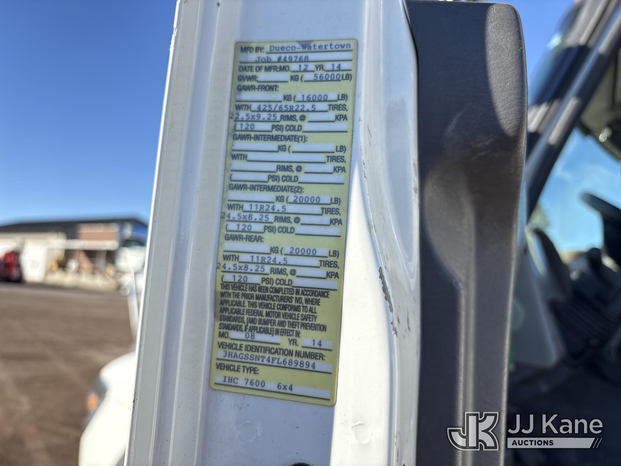 2015 International 7600