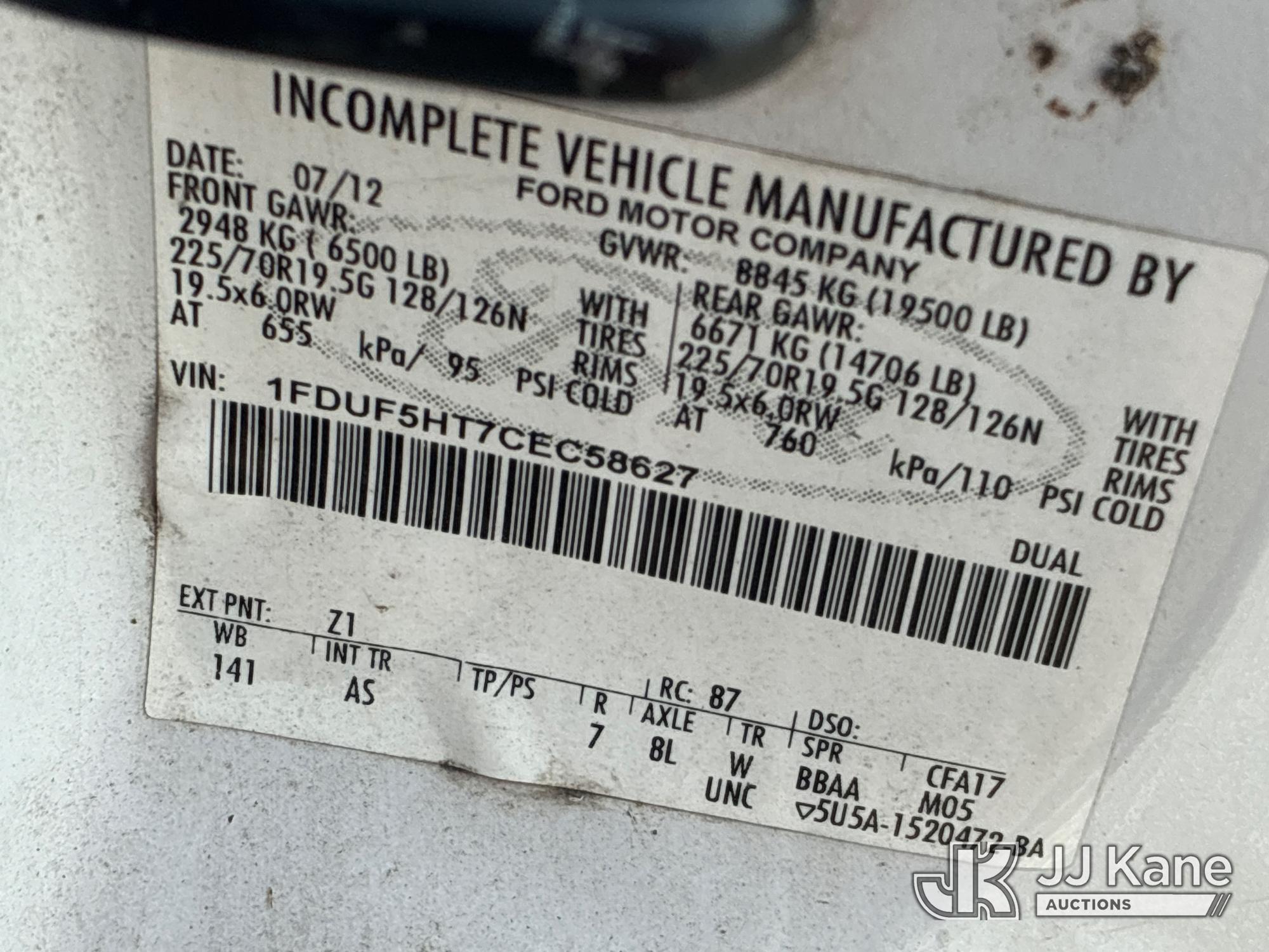 2012 Ford F-550