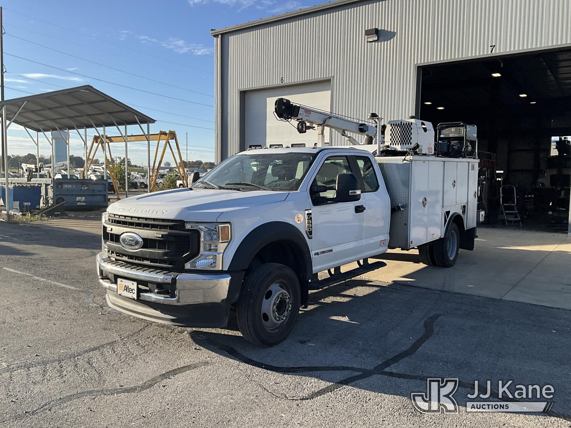 2022 Ford F-550 Extended-Cab Mechanics Service Truck (1653175)