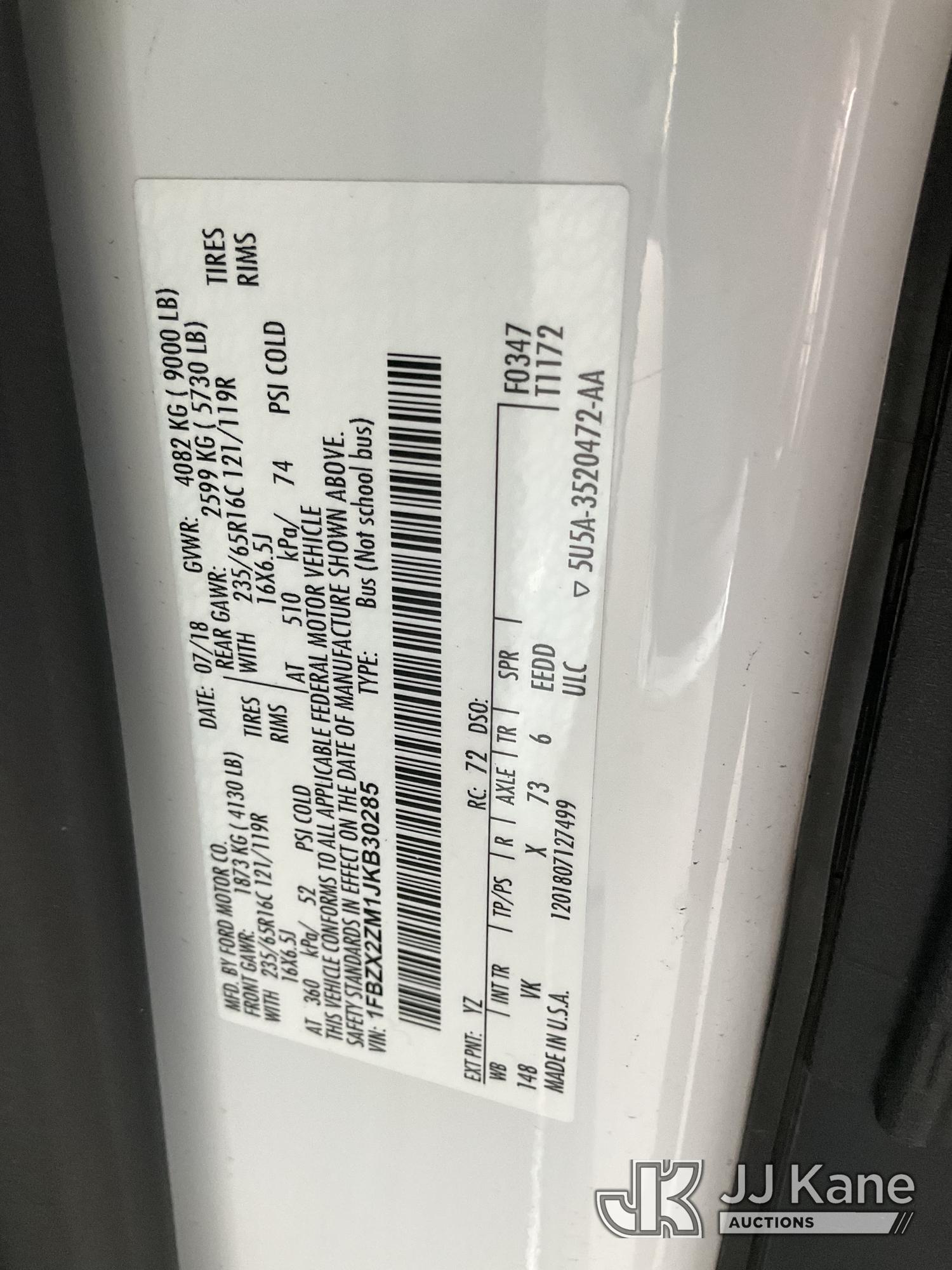 2018 Ford TRANSIT
