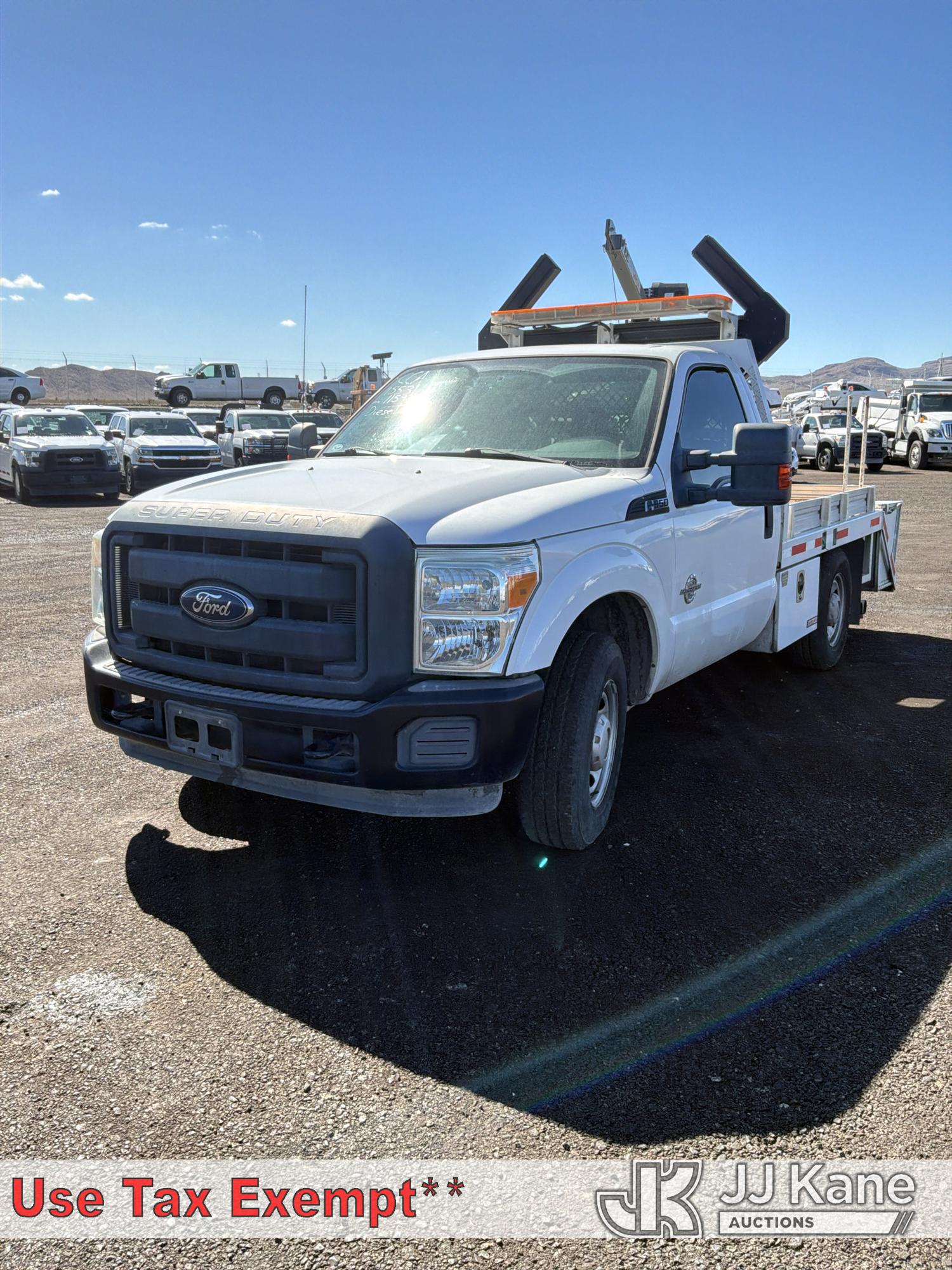 2012 Ford F-350 SD Flatbed/Service Truck (1653402)