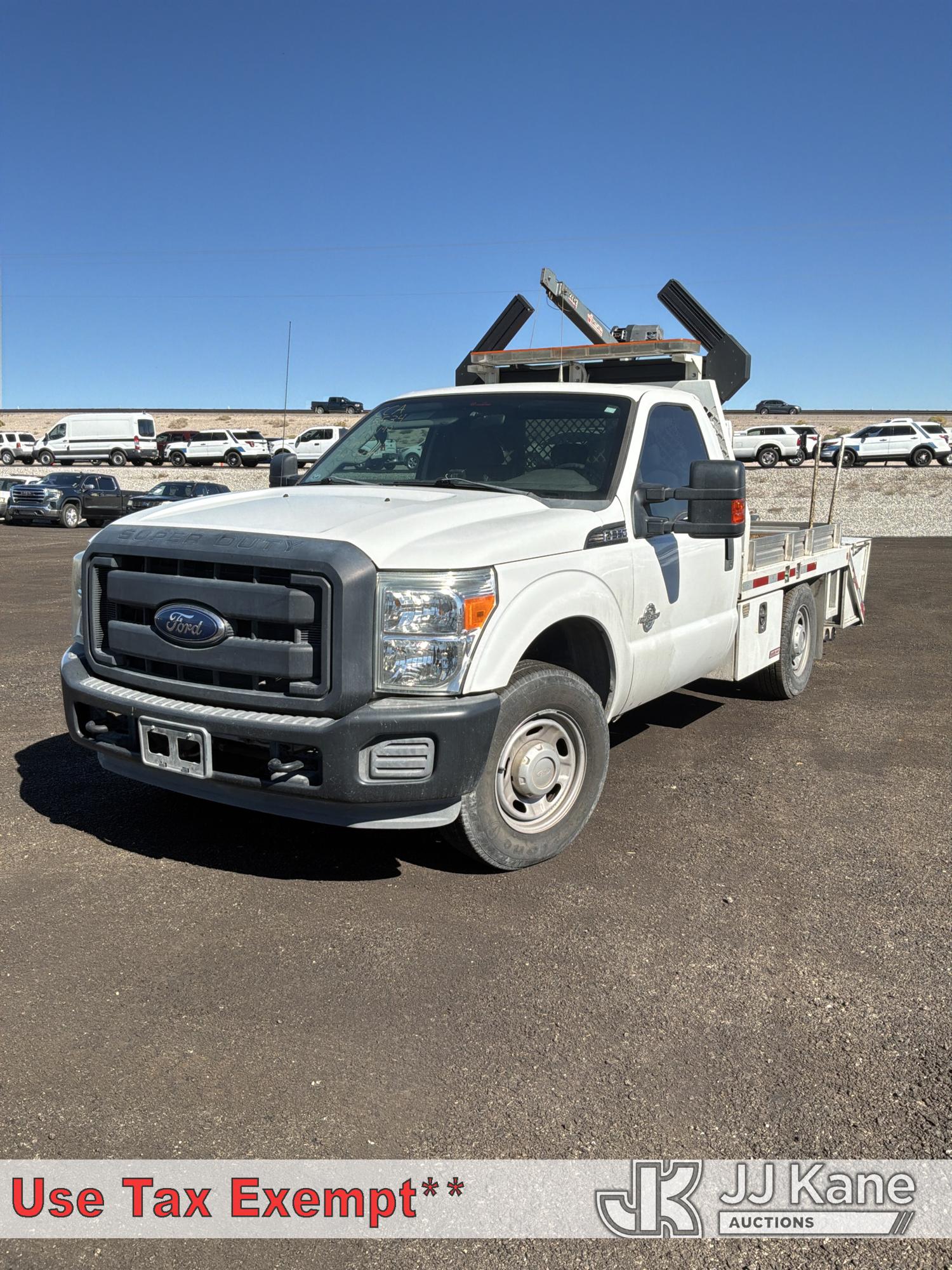 2012 Ford F-350 SD Flatbed/Service Truck (1653403)