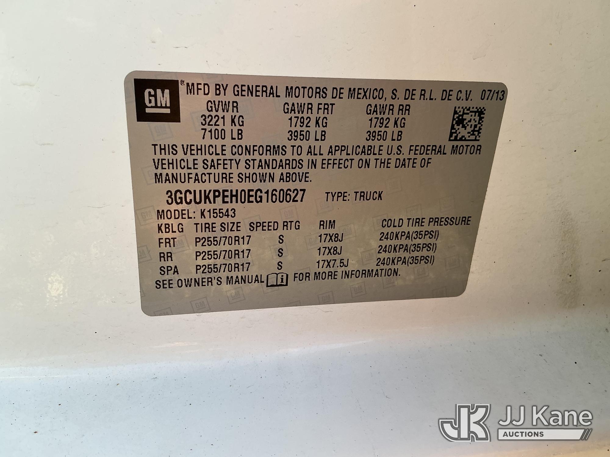 2014 Chevrolet Silverado 1500