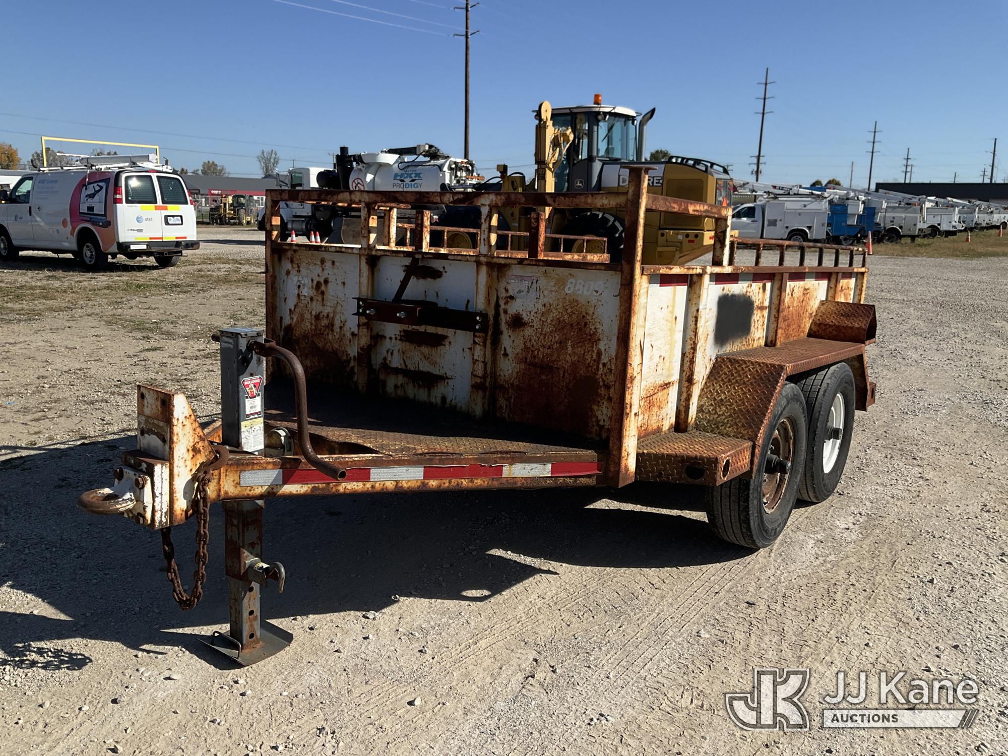 1990 Truck Tech DO-7 T/A Tagalong Utility Trailer (1654081)
