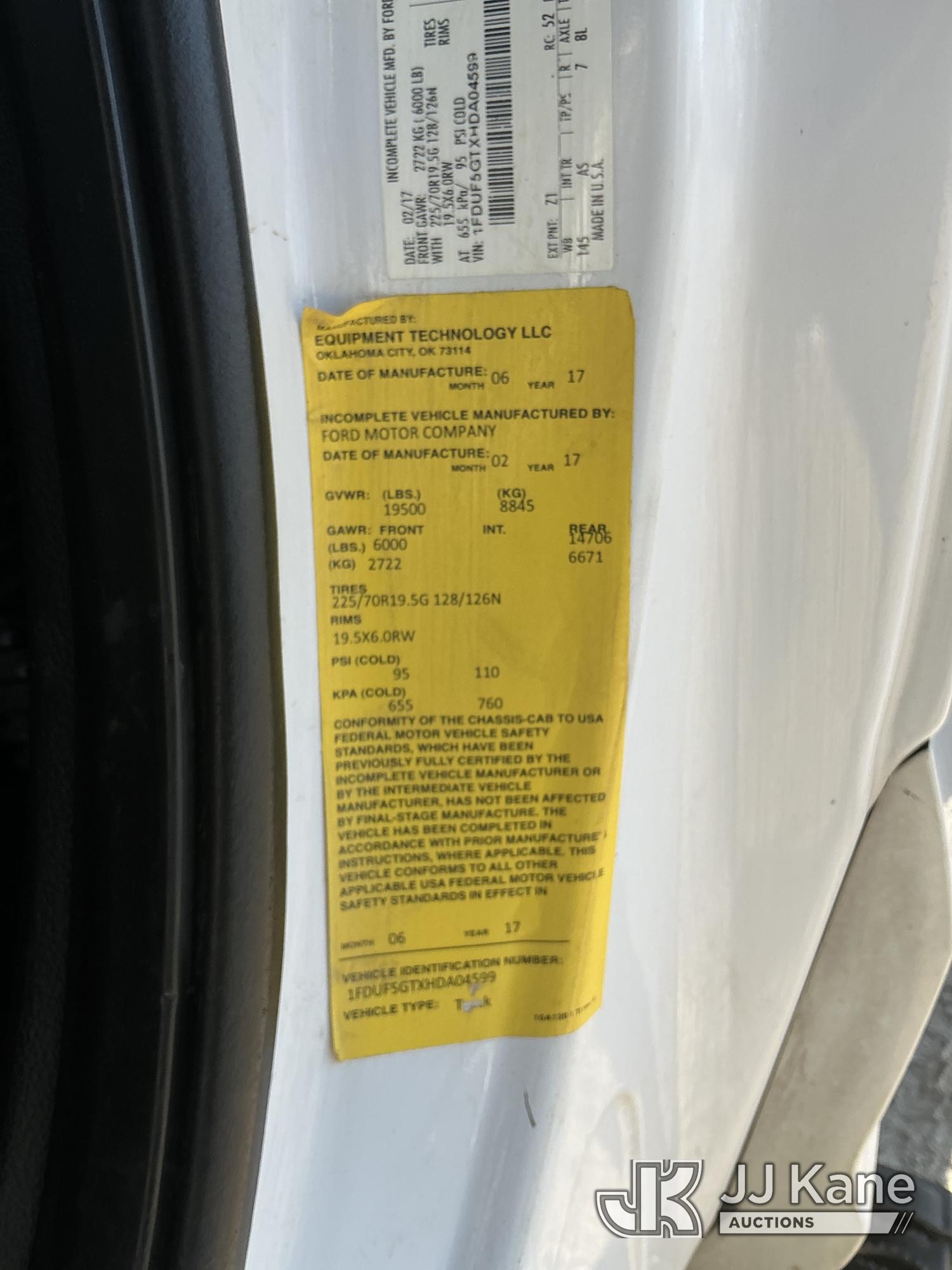 2017 Ford F-550