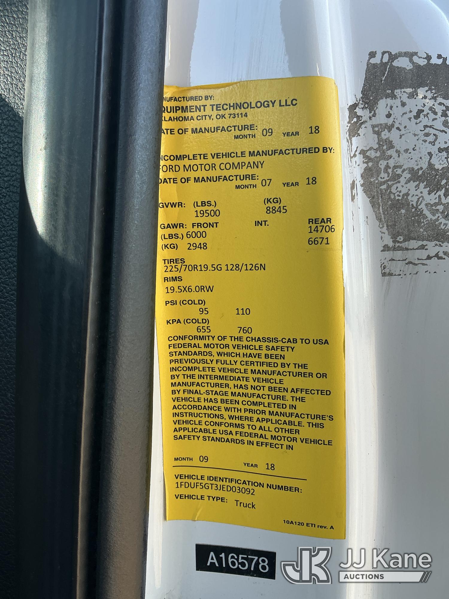 2018 Ford F-550