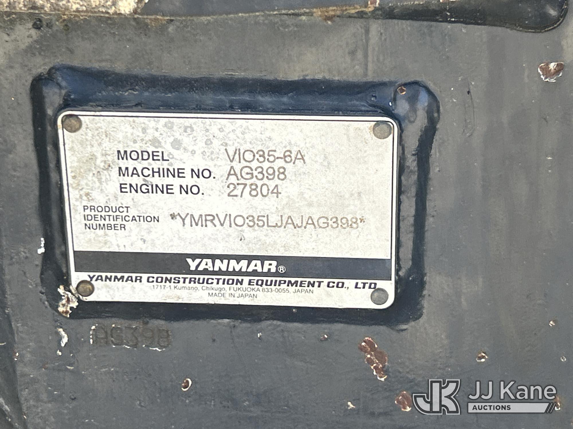 2018 Yanmar VIO35-6A