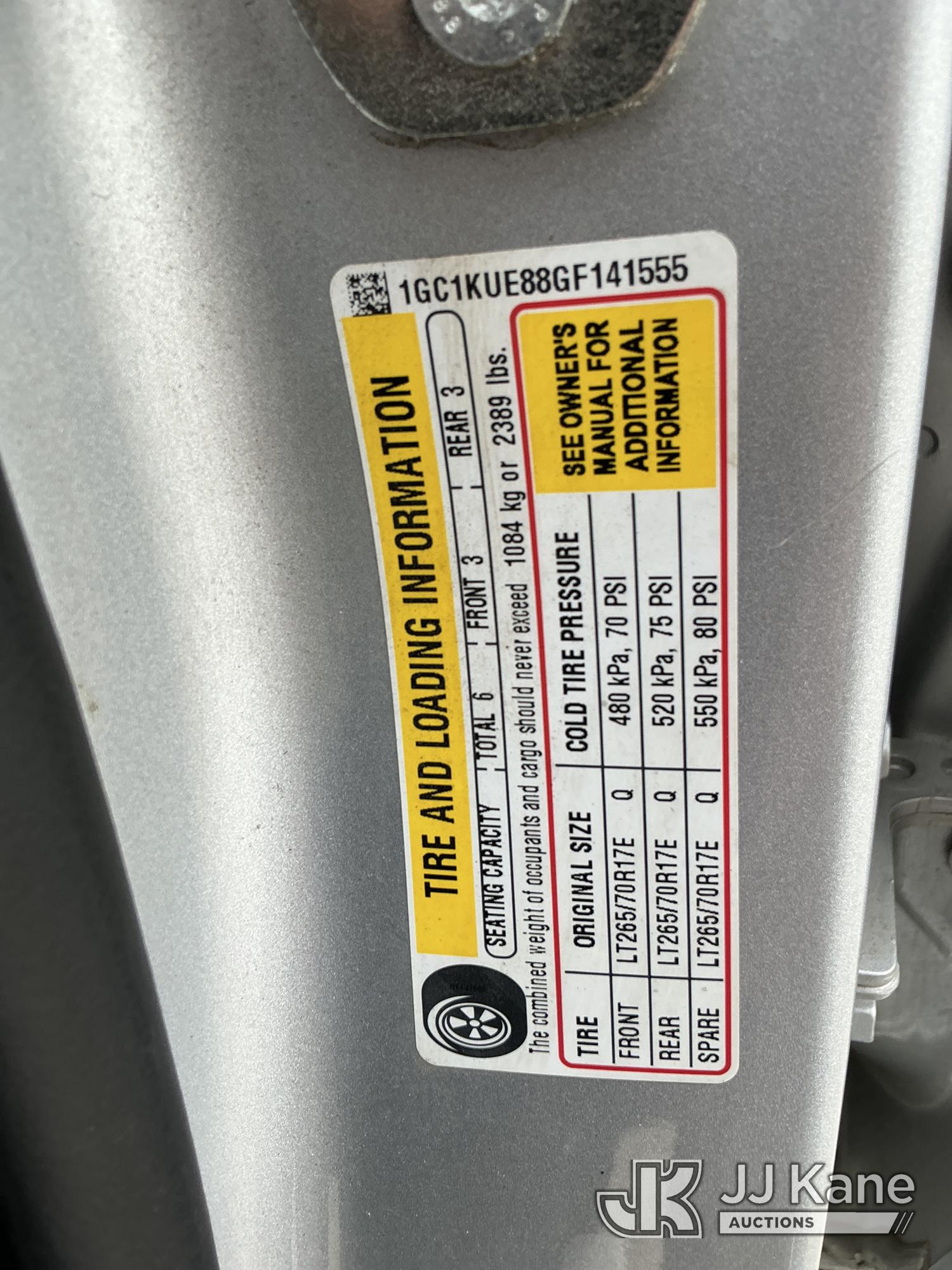 2016 Chevrolet Silverado 2500HD