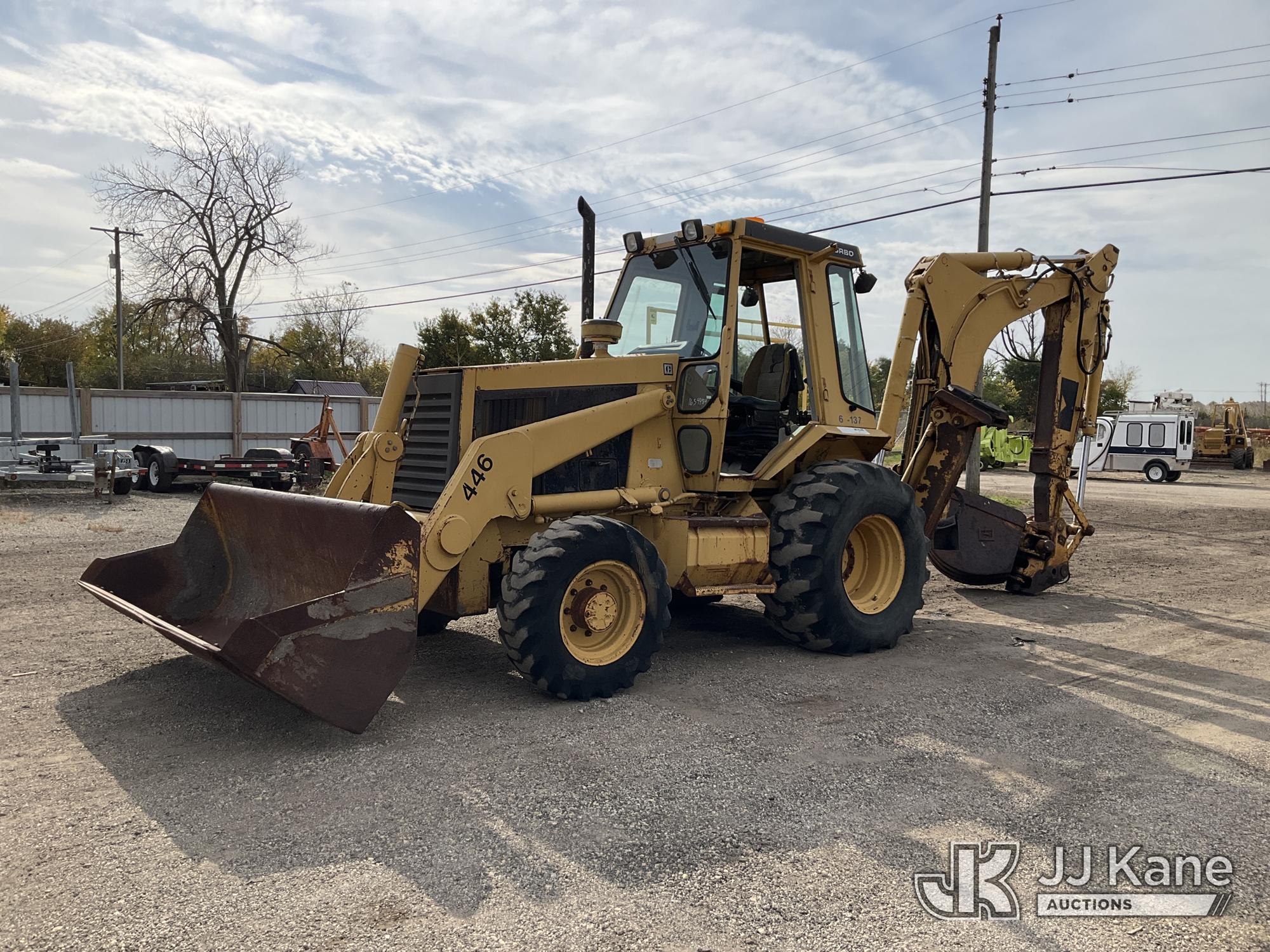 1990 Caterpillar 446 Tractor Loader Backhoe (1654484)