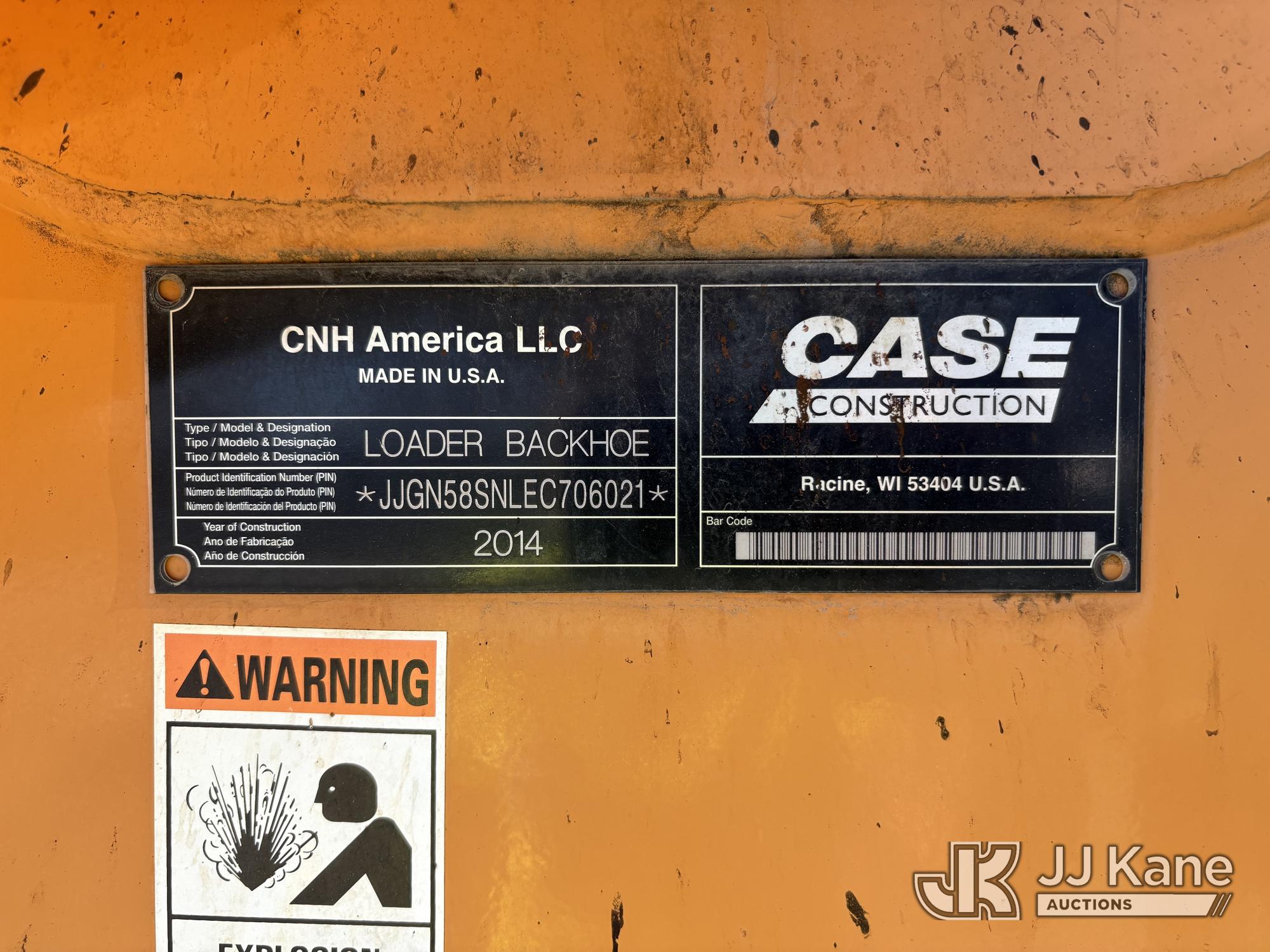 2014 Case 580 SUPER N 4X4