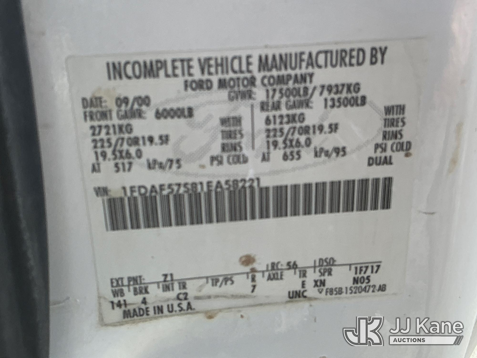 2001 Ford F550