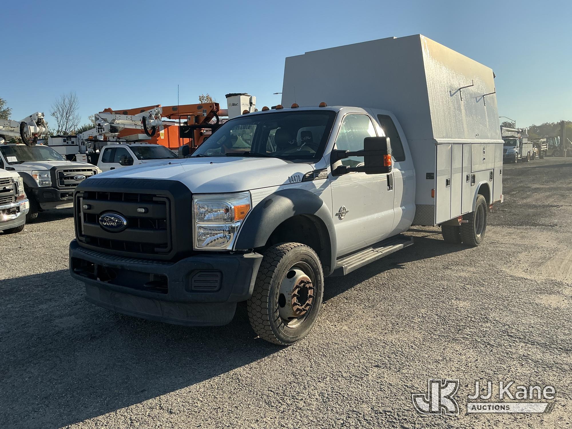 2016 Ford F550 Enclosed High-Top Service Truck (1655006)