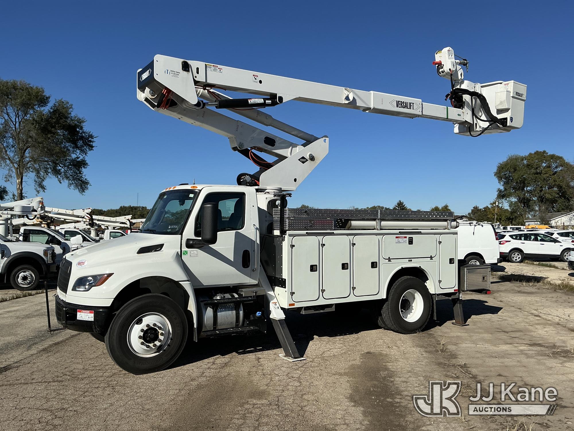 Versalift VST5000I04 Articulating & Telescopic Material Handling Bucket Truck On 2025 International MV607 Utility Truck (1655155)
