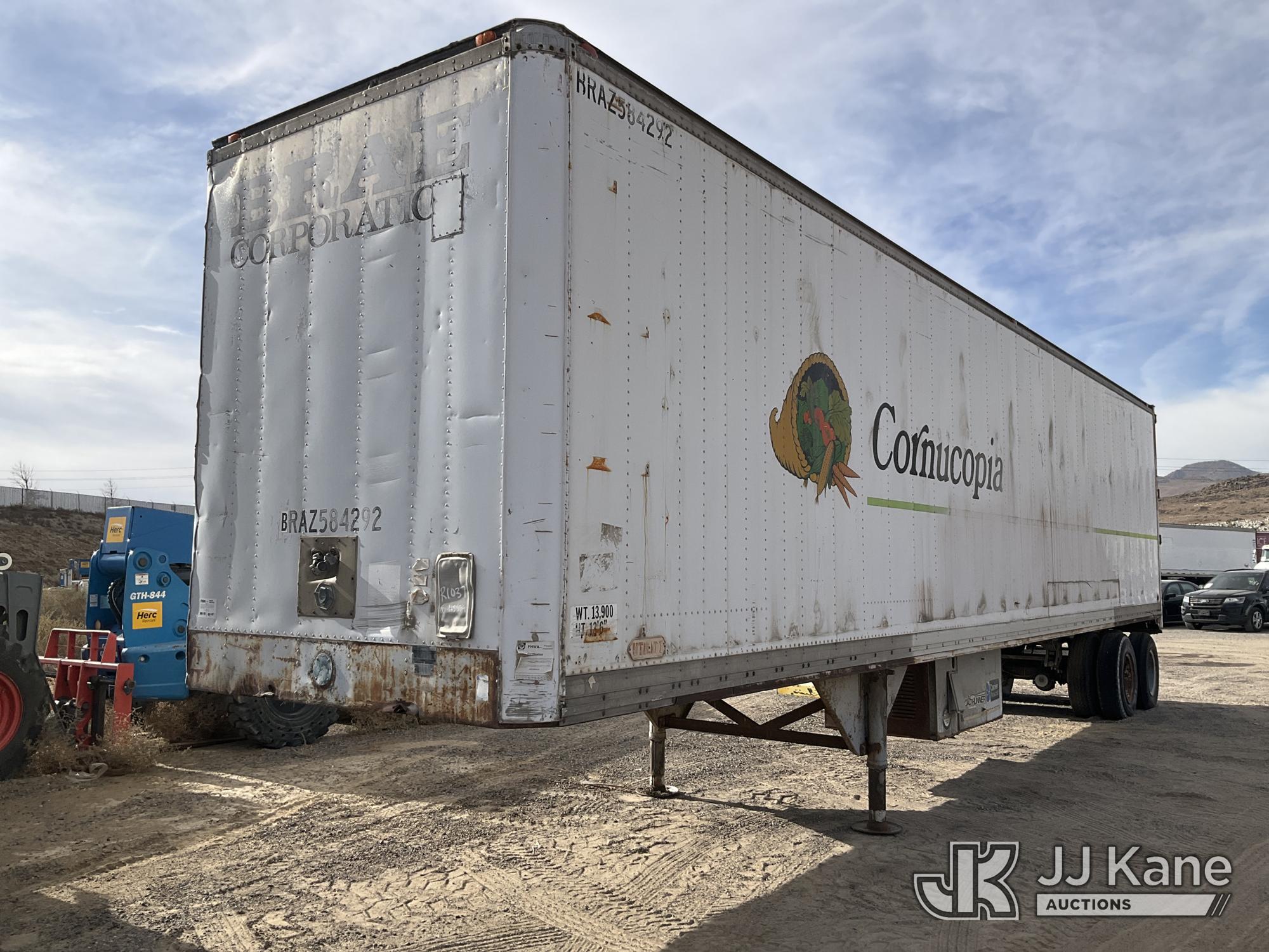 1980 Utility VS2RS T/A Van Body Trailer (1655791)